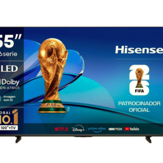 Smart Tv QLED 55" 55Q6QV 4K UHD Hisense